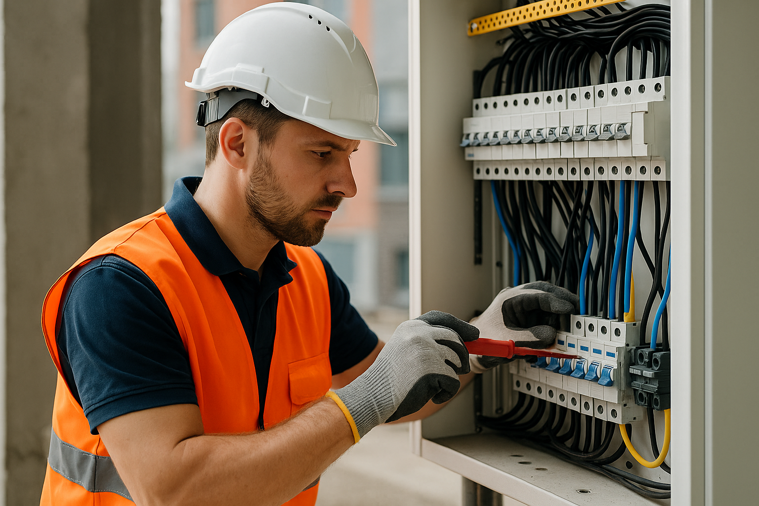 Proiectare instalații electrice Brașov. Execuție instalații electrice, branșamente aeriene și branșamente subterane. Electrician autorizat Brașov